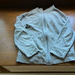 Old Navy grey hoodie zip up